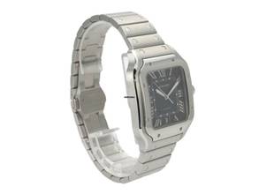 Thumbnail von Cartier Santos de Cartier Edelstahl großes Modell Ref. WSSA0071