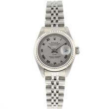 Thumbnail von Rolex Lady-Datejust 26 Steel Jubilee Fluted Grey Roman Dial