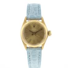 Thumbnail von Rolex Oyster Perpetual 26 Lady 26 Yellow Gold Champagne Dial