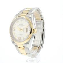 Thumbnail von Rolex Datejust 36 Steel Gold Oyster Silver Roman Diamond Dial