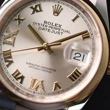 Thumbnail von Rolex Datejust 36 Steel Gold Oyster Silver Roman Diamond Dial