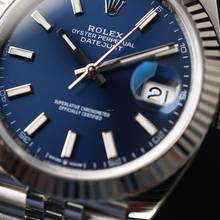Thumbnail von Rolex Datejust 41 Jubilee Fluted Blue Dial