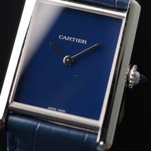 Thumbnail von Cartier Tank Must Large Blue Dial