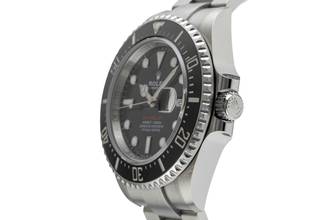 Thumbnail von Rolex Sea-Dweller Single Red Stahl Herrenuhr Ref. 126600 Box & Papiere 2022
