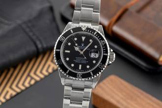 Thumbnail von Rolex Submariner Date 1000ft Oyster Edelstahl Automatik Ref. 16610T V-Serie