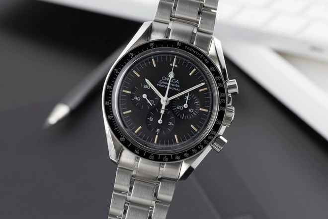  Omega Speedmaster Professional Moonwatch Chronograph Stahl Handaufzug Ref. 3590.50.00 
