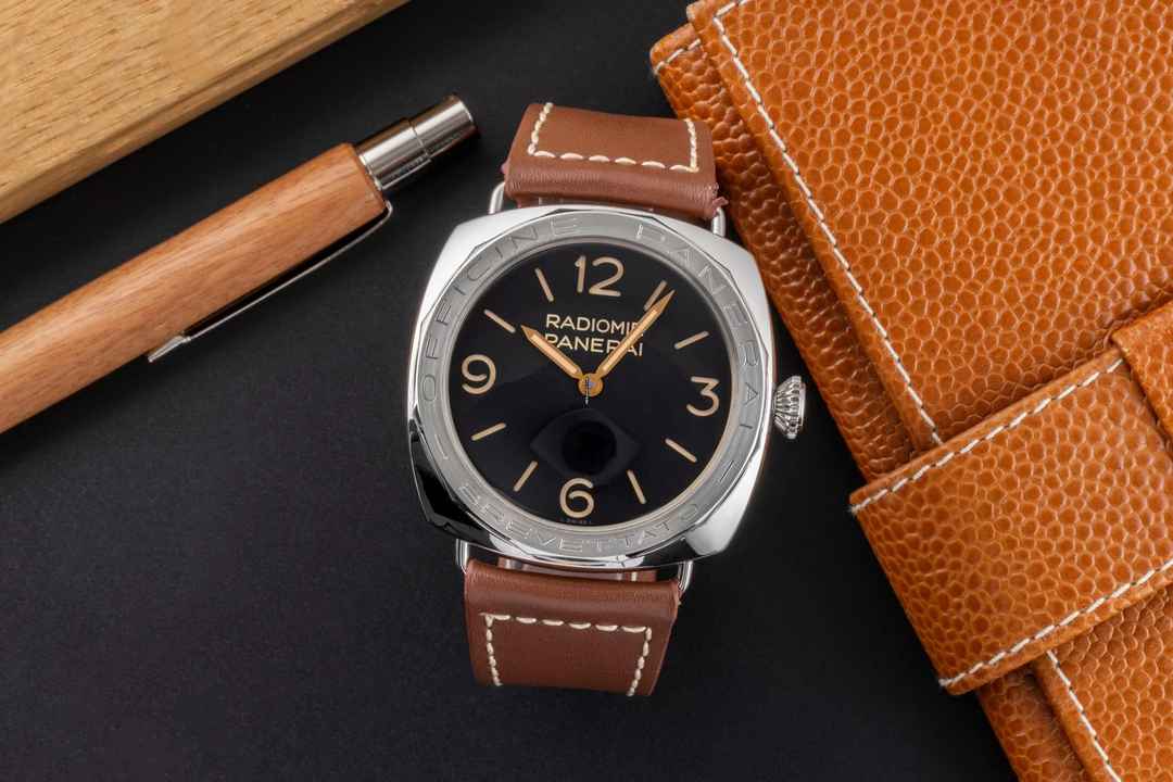  Panerai Radiomir 3 Days 47MM Bravettato Stahl Handaufzug Ref. PAM00685 Paper  