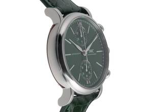 Thumbnail von IWC Portofino Chronograph Stahl Automatik Herrenuhr Ref. IW391405 Papiere 2022