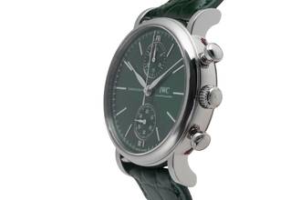 Thumbnail von IWC Portofino Chronograph Stahl Automatik Herrenuhr Ref. IW391405 Papiere 2022