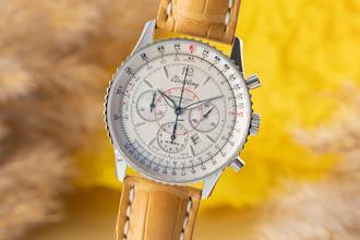 Thumbnail von Breitling Montbrillant Chronograph Stahl Automatik Herrenuhr Ref. A41330