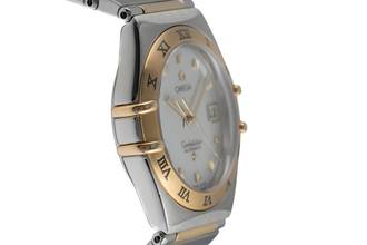 Thumbnail von Omega Constellation Ladies Stahl / Gold Automatik MOP Damenuhr Ref. 1391.71.00