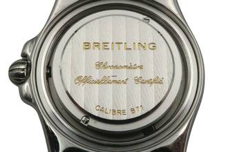 Thumbnail von Breitling Starliner Edelstahl Quarz Damenuhr Ref. A7134012/C778 B&P 2009
