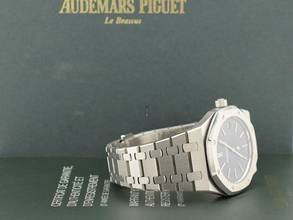 Thumbnail von Audemars Piguet Royal Oak Jumbo jumbo” Extra Thin 39mm Blue Dial Like New Full Set