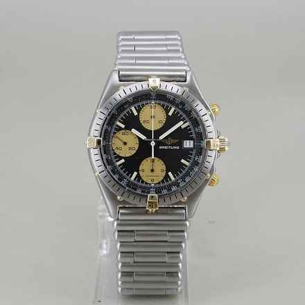  Breitling Chronomat Automatik Ø 39 mm Rouleaux Armband Zifferblatt schwarz 