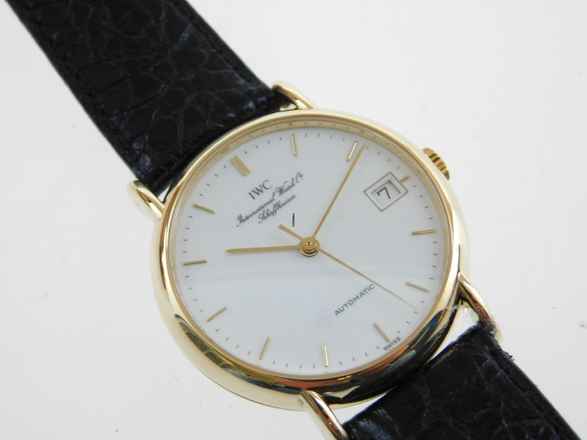  IWC Portofino Automatic 18 Karat Gelbgold 34 mm im Top Zustand  