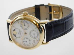 Thumbnail von IWC Portofino 18 Karat Gelbgold Portofino Perpetual Calendar Herrenuhr 35mm im Top Zustand Neuzustand Traumuhr