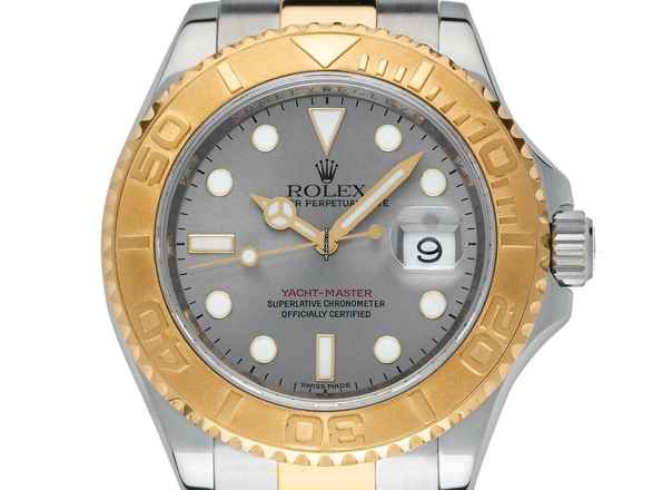  Rolex Yacht-Master 40 Ref.16623 2008 Full Set sehr gut Vintage  