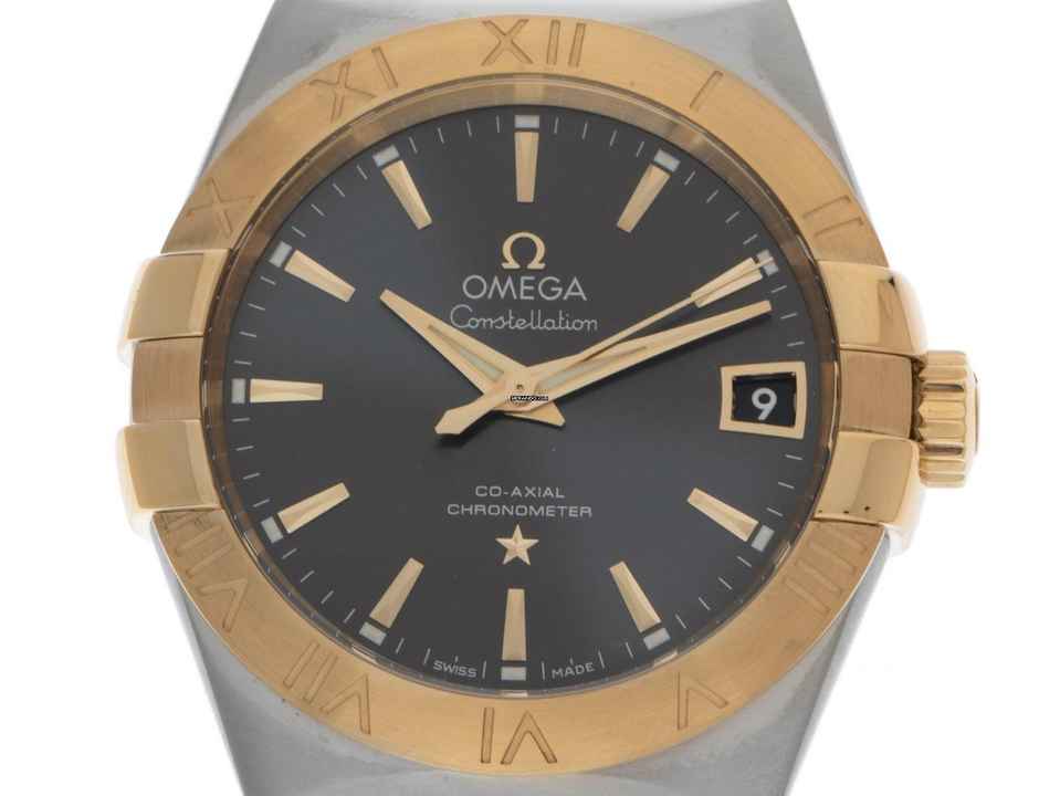  Omega Constellation Men Ref.123.20.38.21.06.001 2016 Full Set wie Neu Vintage  