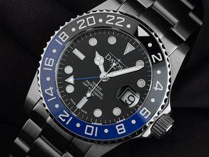 Thumbnail von Davosa Ternos Professional TT GMT Diver Ref.161.571.45 2019 Full Set Wie Neu