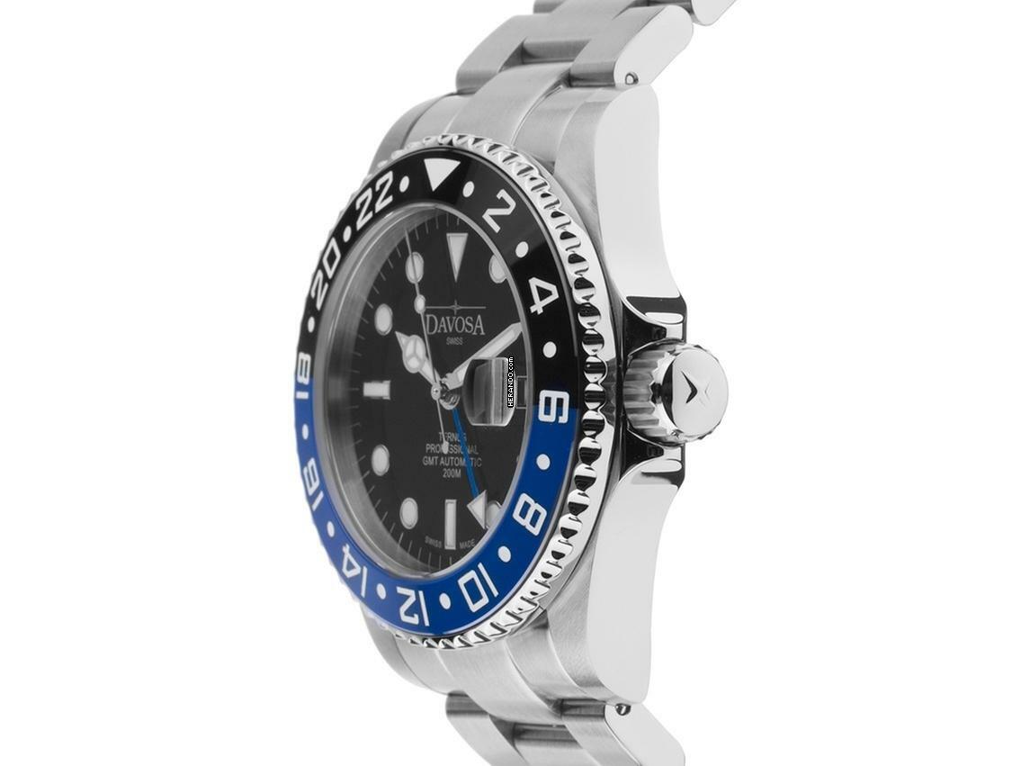 Thumbnail von Davosa Ternos Professional TT GMT Diver Ref.161.571.45 2019 Full Set Wie Neu