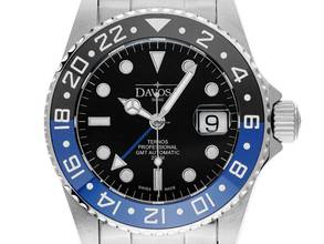 Thumbnail von Davosa Ternos Professional TT GMT Diver Ref.161.571.45 2019 Full Set Wie Neu