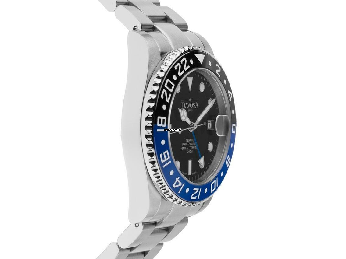 Thumbnail von Davosa Ternos Professional TT GMT Diver Ref.161.571.45 2019 Full Set Wie Neu