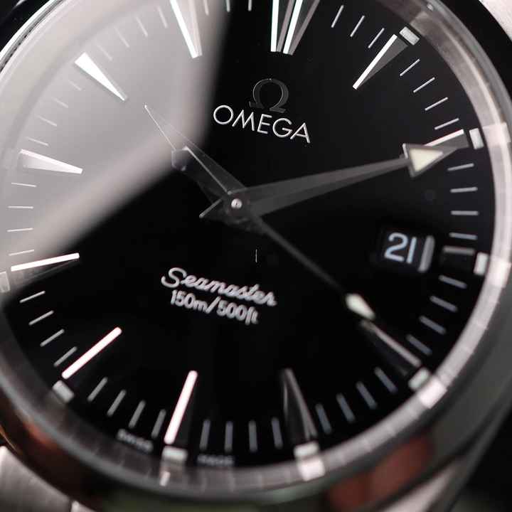  Omega Seamaster Aqua Terra 150M Black Dial  