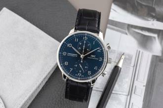 Thumbnail von IWC Portugieser Chronograph Stahl Automatik Herrenuhr Ref. IW371447