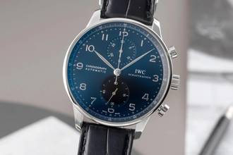 Thumbnail von IWC Portugieser Chronograph Stahl Automatik Herrenuhr Ref. IW371447