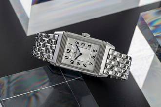 Thumbnail von Jaeger-LeCoultre Reverso Lady Stahl Handaufzug Damenuhr Ref. Q2608140 B&P 2022