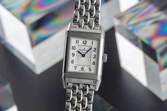 Thumbnail von Jaeger-LeCoultre Reverso Lady Stahl Handaufzug Damenuhr Ref. Q2608140 B&P 2022