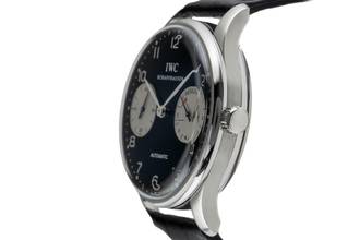 Thumbnail von IWC Portugieser Automatik Edelstahl Automatik Herrenuhr Ref. IW500001 Papiere 2003