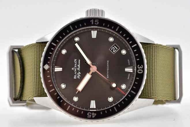  Blancpain Fifty Fathoms Bathyscaphe 5000-1110-B52A  