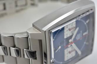 Thumbnail von TAG Heuer Monaco Chronograph Heuer 02 Blue Dial Bracelet CBL2111.BA0644