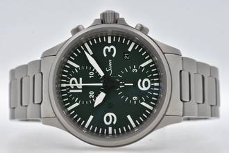 Thumbnail von Sinn 756 / 757 Die Jagduhr Limited Edition to 100pcs Green Dial Chronograph