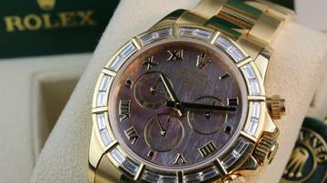 Thumbnail von Rolex Daytona MOP Baguette - Service 2025 - with Box - 2010 V Serial