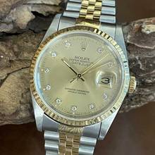 Thumbnail von Rolex Datejust 36 Datejust 36 - Diamantblatt - Ref. 16233 Diamond Dial Factory