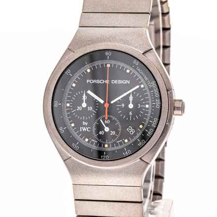  IWC Porsche Design 36 Black – IW3732 – like NEW – 2006 Full Set 