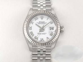 Thumbnail von Rolex Lady-Datejust 28 279174 2018 Edelstahl Weissgold 750 Automatik Stainless Steel 18kt White Gold Jubilé-band Chronometer Oyster