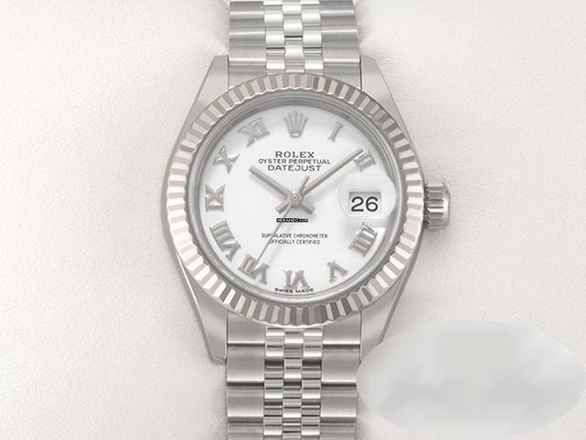  Rolex Lady-Datejust 28 279174 2018 Edelstahl Weissgold 750 Automatik Stainless Steel 18kt White Gold Jubilé-band Chronometer Oyster 
