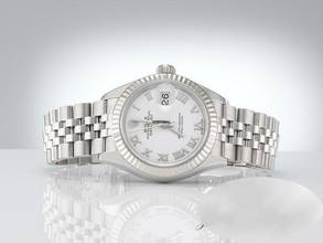 Thumbnail von Rolex Lady-Datejust 28 279174 2018 Edelstahl Weissgold 750 Automatik Stainless Steel 18kt White Gold Jubilé-band Chronometer Oyster