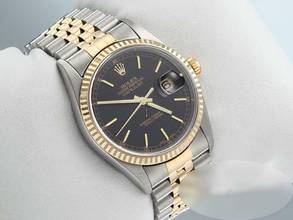 Thumbnail von Rolex Datejust 36 36mm 16233 2002 Stahl Gelbgold 750 Automatik Stainless Steel 18kt Yellow Gold Jubilé-band Chronometer Oyster White Dial