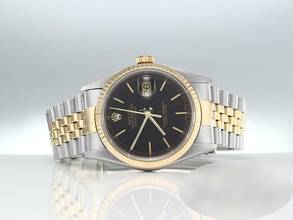 Thumbnail von Rolex Datejust 36 36mm 16233 2002 Stahl Gelbgold 750 Automatik Stainless Steel 18kt Yellow Gold Jubilé-band Chronometer Oyster White Dial