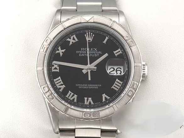  Rolex Datejust Turn-O-Graph 36mm 16264 2001 Stahl Weissgold 750 Automatik Stainless Steel 18kt White Gold Oyster-band Chronometer  