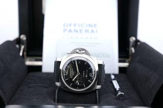Thumbnail von Panerai Luminor 1950 8 Days GMT With Box And Papers - 24 Months Warranty PAM00233 2014