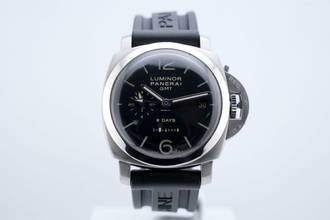 Thumbnail von Panerai Luminor 1950 8 Days GMT With Box And Papers - 24 Months Warranty PAM00233 2014