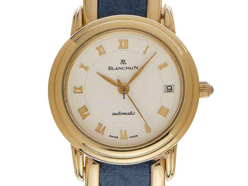  Blancpain Villeret Lady 1992 original Box sehr gut Vintage 