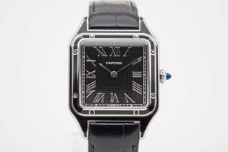 Thumbnail von Cartier Santos Dumont Black Lacquer perfektes Fullset mit Cartier Garantie bis 2031