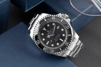 Thumbnail von Rolex Sea-Dweller Deepsea Black Dial Oyster Edelstahl Automatik Ref. 116660