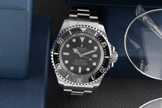 Thumbnail von Rolex Sea-Dweller Deepsea Black Dial Oyster Edelstahl Automatik Ref. 116660
